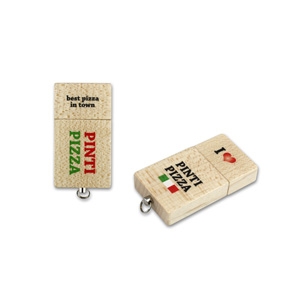 USB Eco Wood Gravur - Bild 1